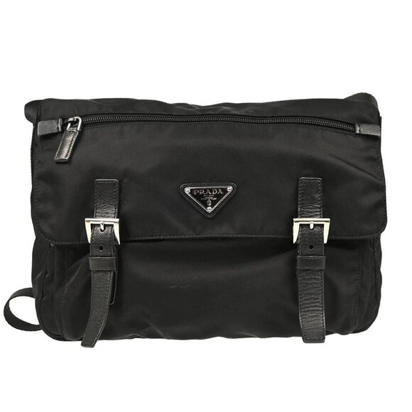 Prada Black Nylon Shoulder Bag - Picture 1 of 11